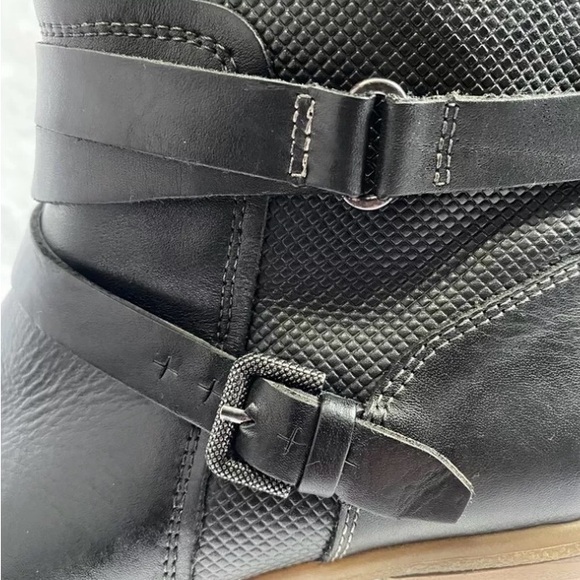 Pikolinos Zaragoza Mid Heel Ankle Boots With Buckles, Black Leather, Women’s 38 - Picture 13 of 16